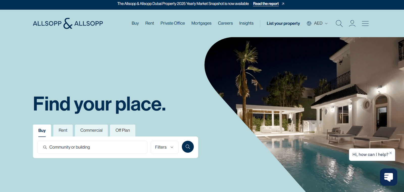 Allsopp & Allsopp Dubai – award-winning independent real estate brokerage specialising in sales, rentals and off-plan property services