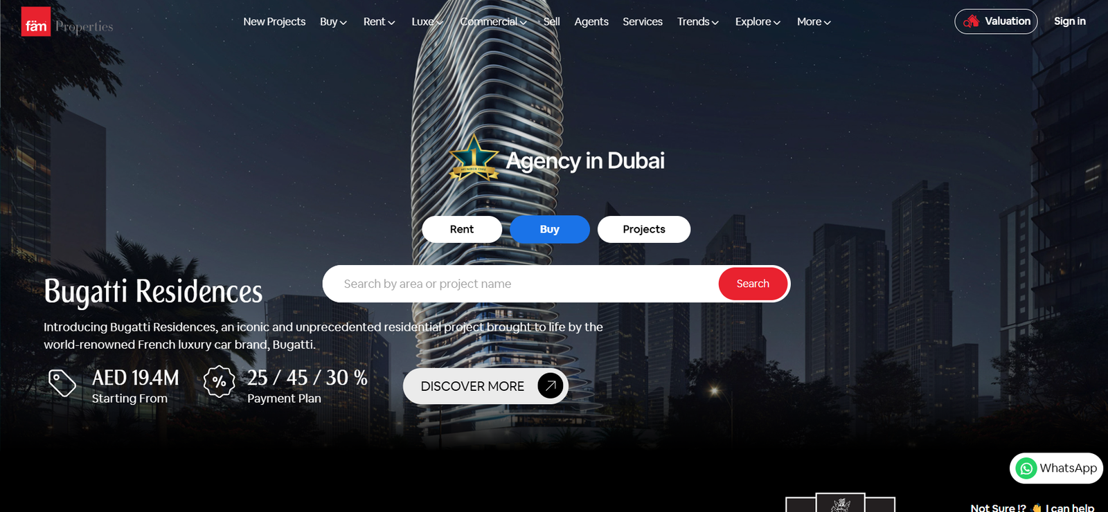 fäm Properties - TOp real estate company in Dubai
