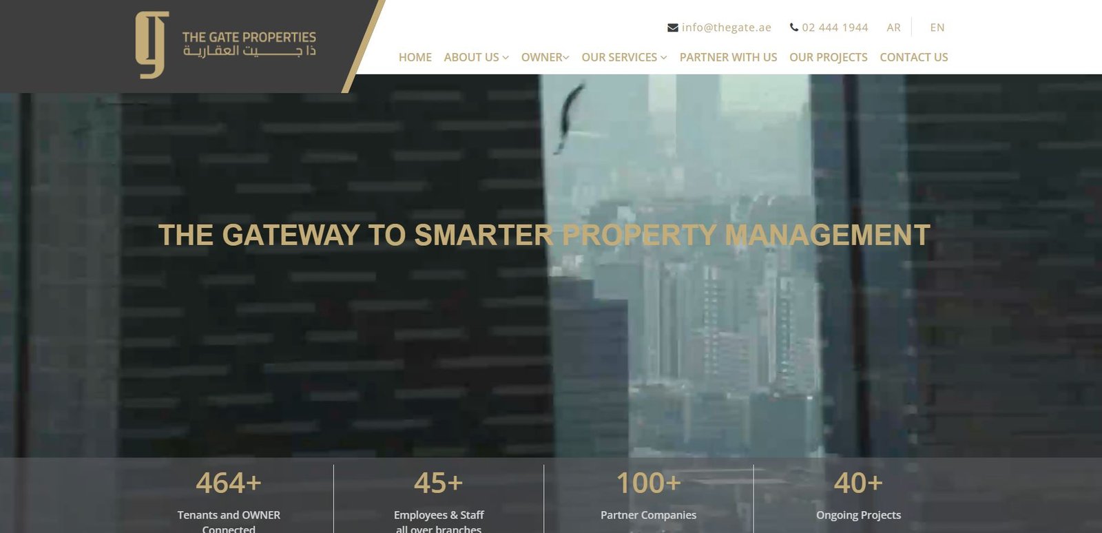 The Gate Properties is a leading full-service real estate company headquartered in Abu Dhabi, United Arab Emirates, with roots dating back to 1982. Widely recognized as one of the frontrunners in the UAE real estate industry, the company has built a long-standing reputation for professionalism, transparency, and operational excellence under its guiding philosophy: “Making Progress Easy Since 1982.