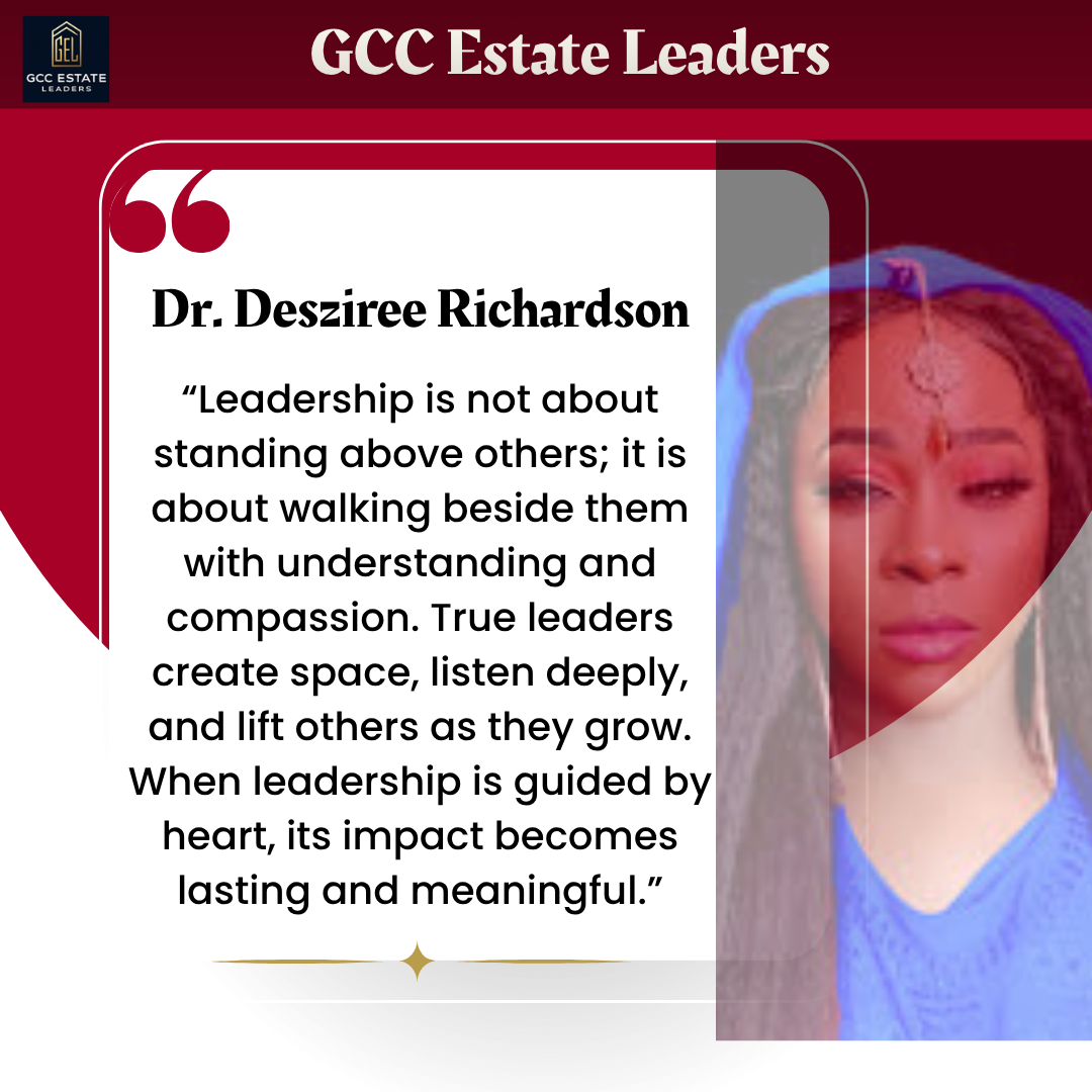 Leading with Heart: A Conversation with Dr. Desziree Richardson on Voice, Purpose, and Global Impact 5 5