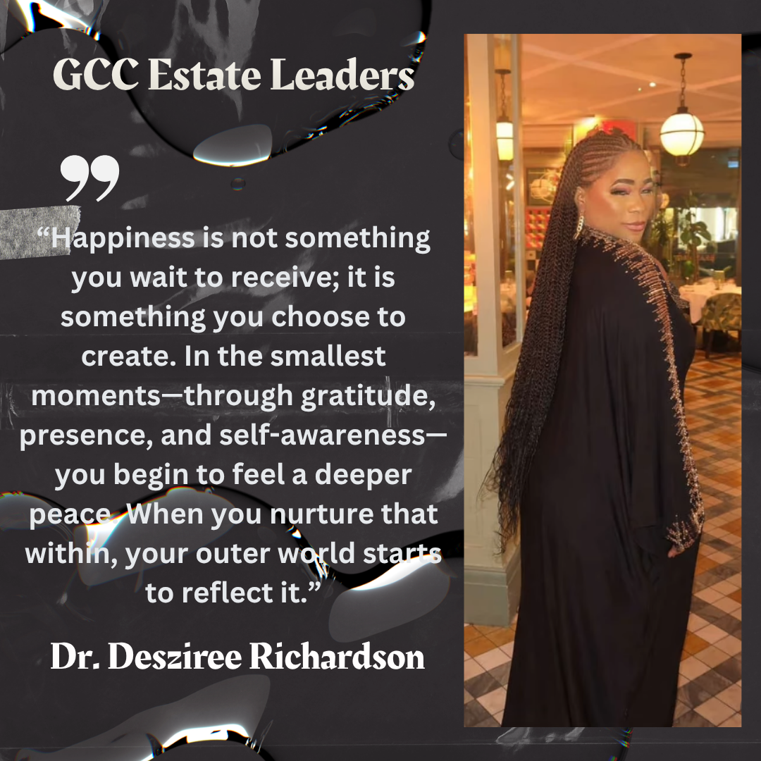 Leading with Heart: A Conversation with Dr. Desziree Richardson on Voice, Purpose, and Global Impact 7 7