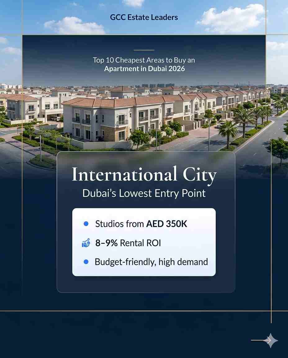 1. International City — The Entry Point That Keeps Delivering