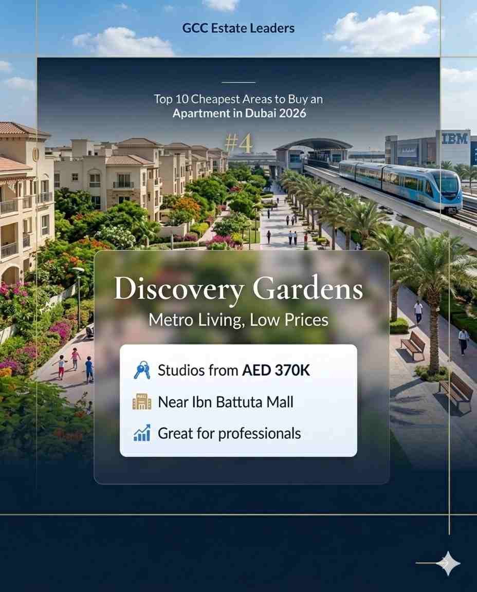 4. Discovery Gardens — Close to a Metro Far From the High Price Tags