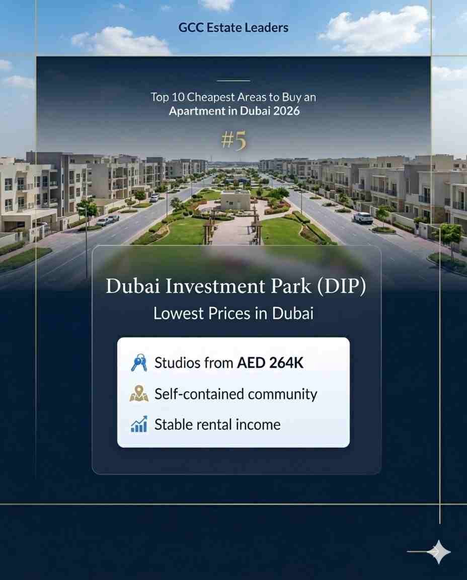 5. Dubai Investment Park DIP — The Self Contained Town With Serious Value