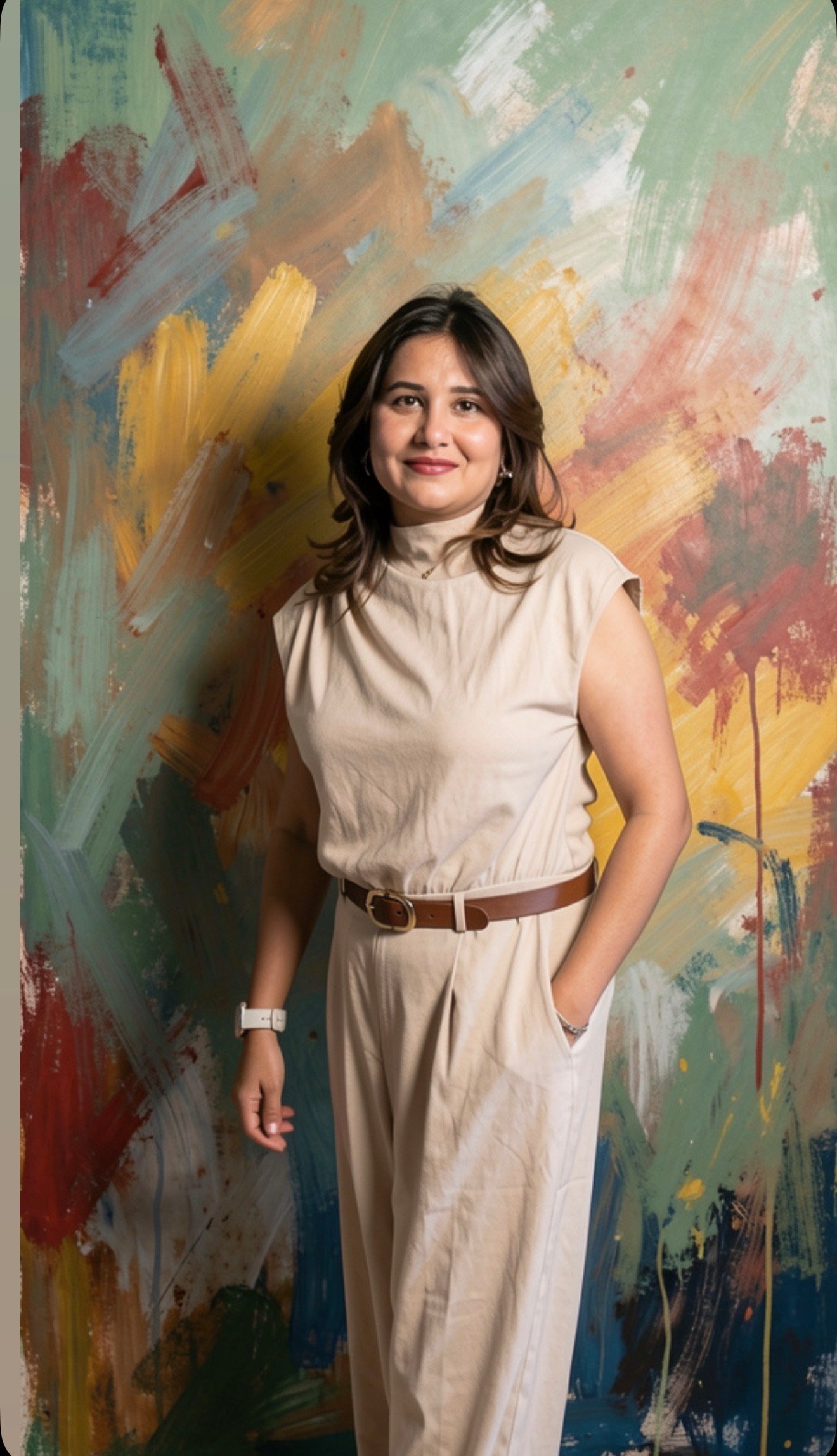 Dr. Tumpa Banerjee Interview: The Artist Who Left the Corporate World and Found Her Canvas 5 Dr. Tumpa Banerjee Interview 3